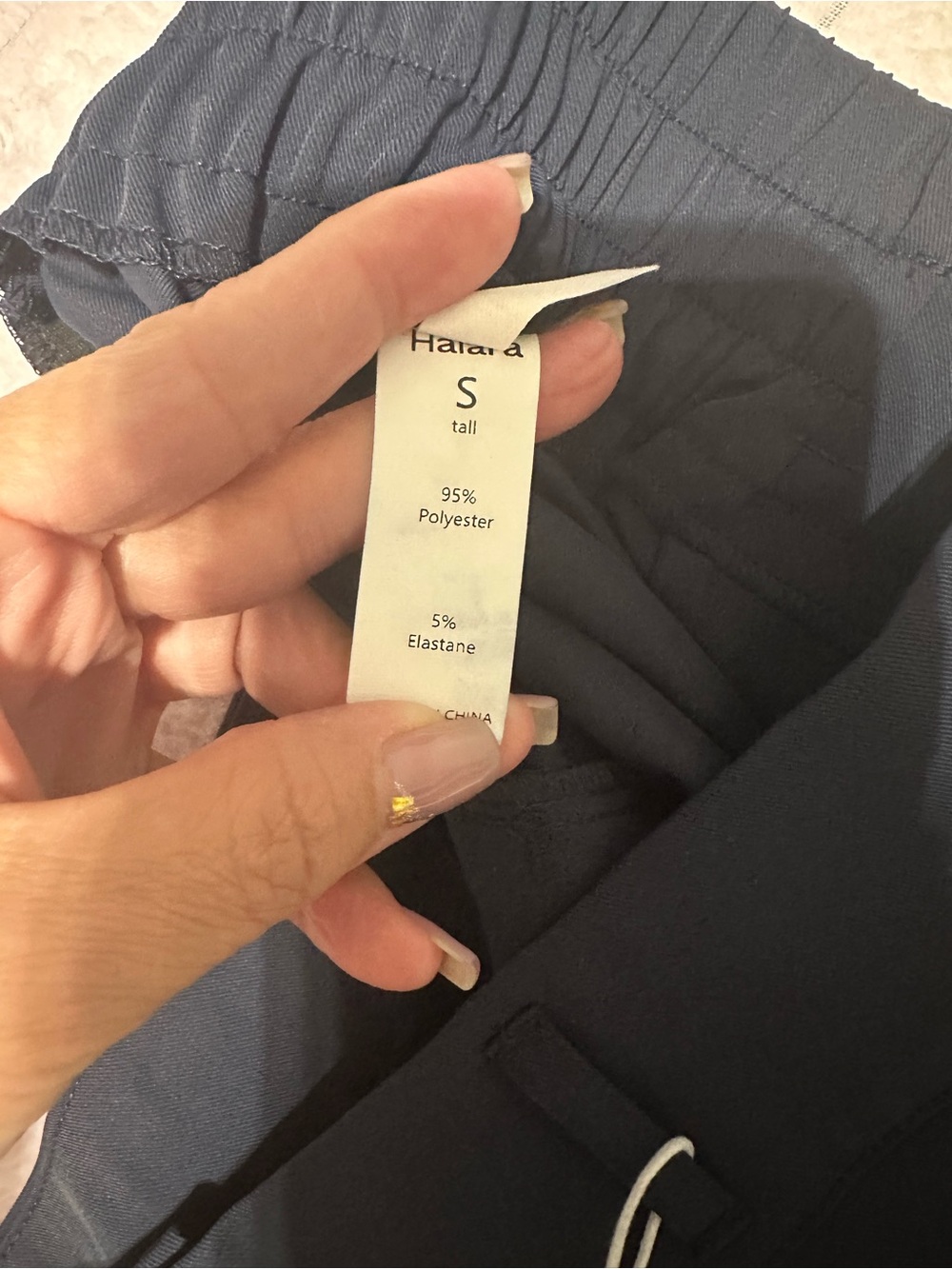 HALARA Navy Wide-Leg Pants - Picture 5 of 5